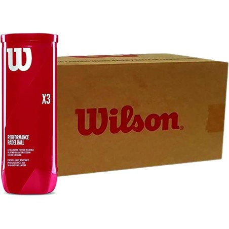 WILSON X3 CARTONE DA 24 TUBI DA 3 PALLINE