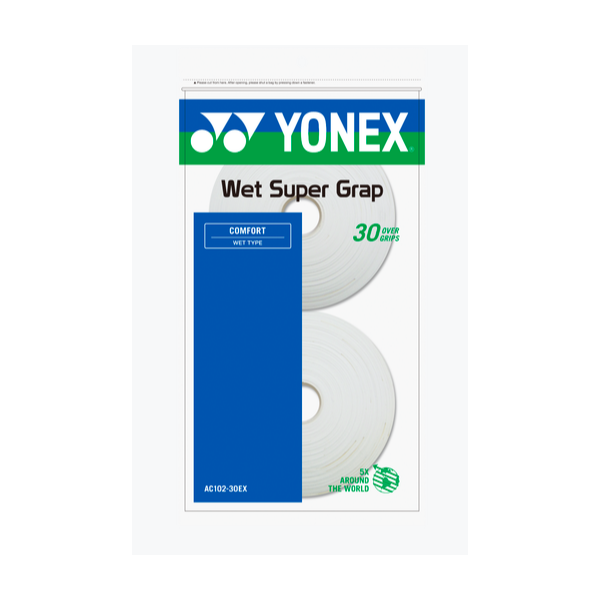 YONEX OVERGRIP WET SUPER GRAP (30 pezzi)